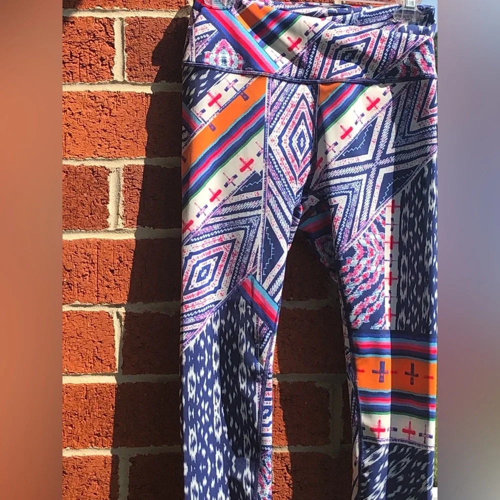 Free People Movement Ashford High Rise Lose Control Leggings Sz M —#038 - Picture 5 of 16